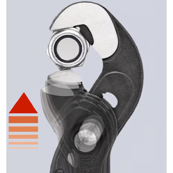 Клещи переставные Knipex RAPTOR® 87 41 250
