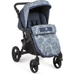 Универсальная коляска CAM Tris Smart (3 в 1, натурально синий)