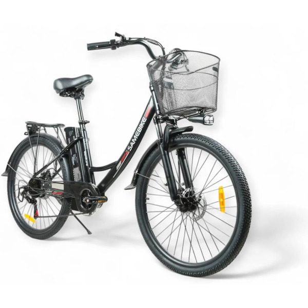 Электровелосипед SameBike VENTURE SB-VENTURE350 (чёрно-серебристый)