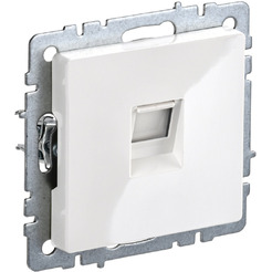 Розетка компьютерная IEK Brite РК10-БрБ