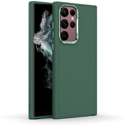 Бампер Bingo Metal для SAMSUNG S22 Ultra Зеленый