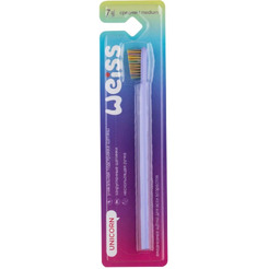 Зубная щетка WEISS Ежедневная средняя 293202 (радуга)