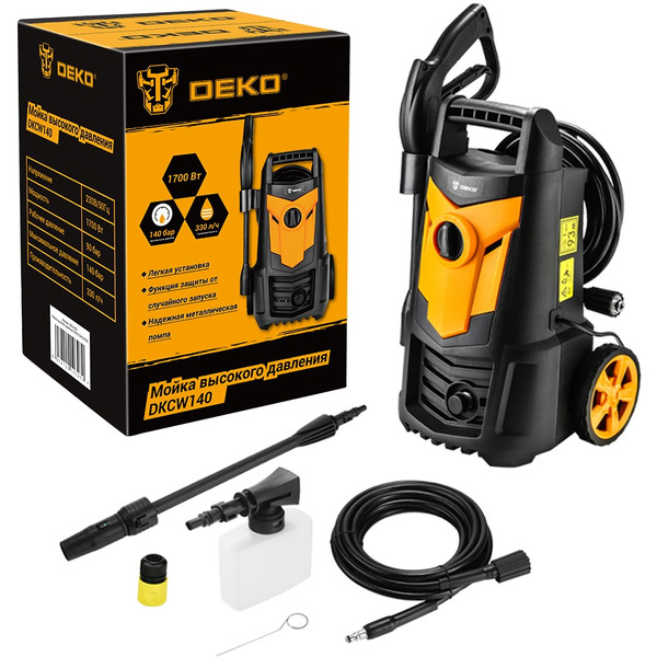 Мойка высокого давления Deko DKCW140 (063-4302)