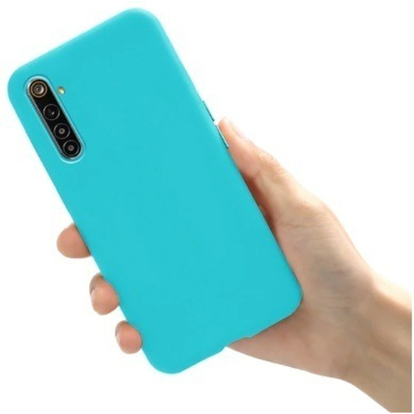 Накладка CASE Matte для Realme 6 (голубой)