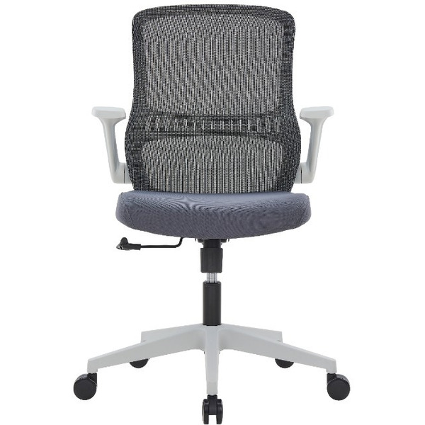 Кресло компьютерное SitZone CH-526B сетка/ткань, серый, крестов. пластик