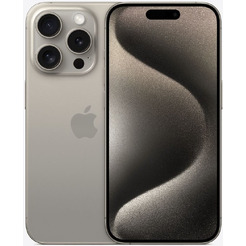 Смартфон Apple iPhone 15 Pro 128Gb восстановленный Rostock Грейд B (натуральный титан)