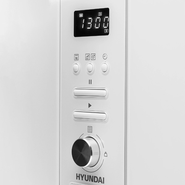 Встраиваемая микроволновая печь Hyundai HBW 2040 WG (белый)