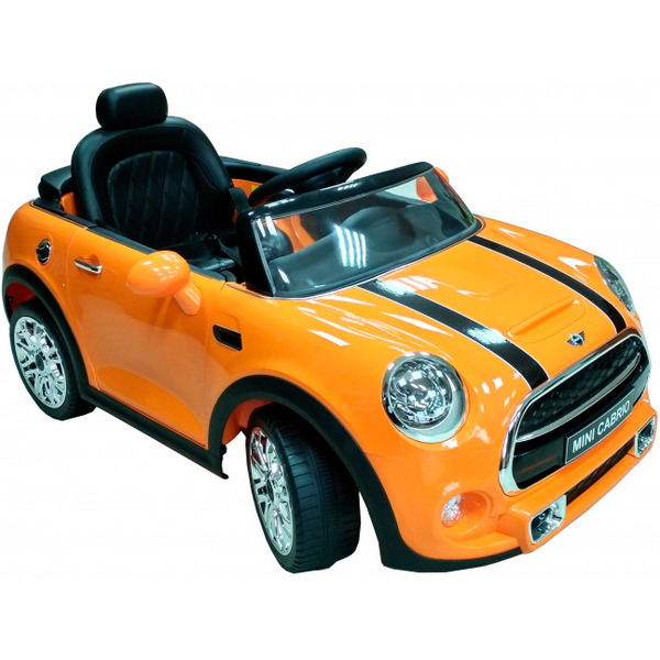 Электромобиль CHI LOK BO TOYS COMPANY Mini Cabrio F57 оранжевый