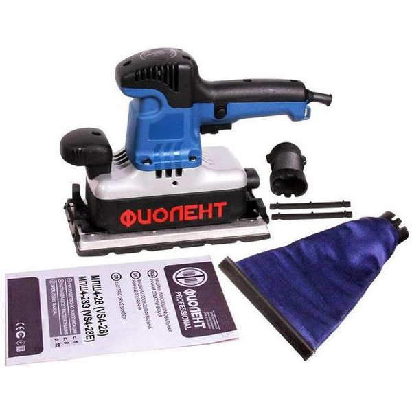 Виброшлифмашина ФИОЛЕНТ МПШ 4-28 Э (ИДФР298134006-01К2)