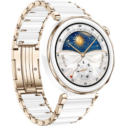 Смарт-часы HUAWEI Watch GT 5 Pro Ceramic White Ceramic Strap (JNA-B29) 42mm