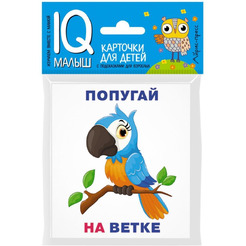 Набор карточек АЙРИС-ПРЕСС Умный малыш Кто где находится? (978-5-8112-6487-2)