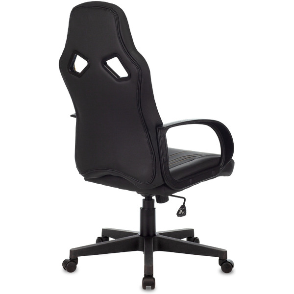 Кресло геймерское Бюрократ Zombie Runner (черный/желтый)