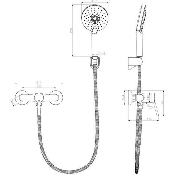 Смеситель Lemark Minima LM3803C