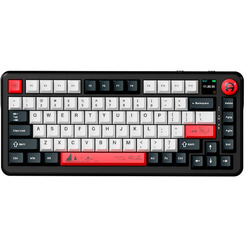 Клавиатура AJAZZ AK820 MAX PLUS Mute Switch (черный/белый/красный)