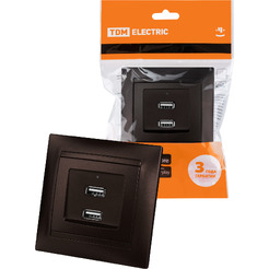 Розетка TDM Electric Лама SQ1815-0541