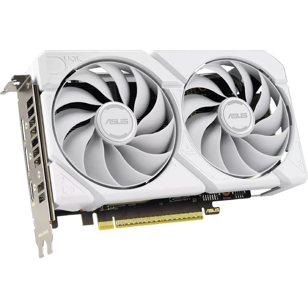 Видеокарта ASUS RX 9060 XT 16GB GDDR6 White (DUAL-RX9060XT-16G-WHITE)