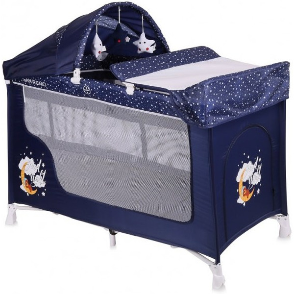 Манеж LORELLI San Remo 2 Plus Good Night Bear (10080081804)