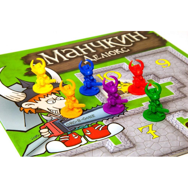 Настольная игра HOBBY WORLD Манчкин Делюкс 1153