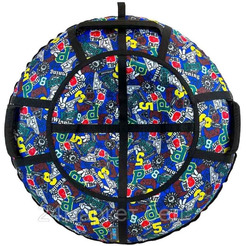 Тюбинг Hubster Люкс Pro S Чилл Аут Синий (90 см)