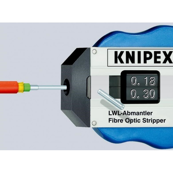 Стриппер-мини для оптоволоконного кабеля KNIPEX 1285100SB