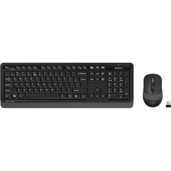 Клавиатура + мышь A4Tech Fstyler FG1010 (черный/серый)