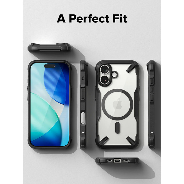 Чехол Ringke FUSION X MAGNETIC для iPhone 17 BLACK