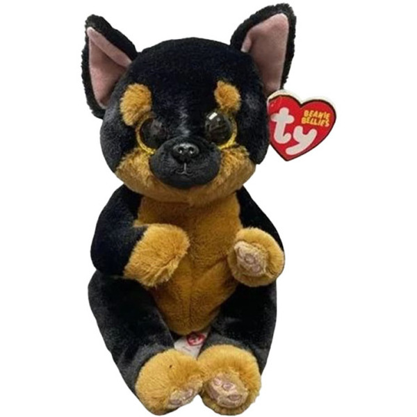 Игрушка мягконабивная TY Beanie Bellies Собачка Fritz 41298
