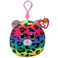 Игрушка-брелок Ty Squishy Beanies Леопард Dotty 39568
