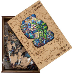 Сувенирный пазл MASTER WOOD Панда SWPP