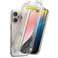 Защитное стекло RINGKE EASY SLIDE для IPHONE 16 PRO MAX BLACK (2шт)