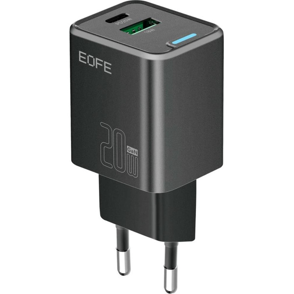 Сетевое зарядное EOFE E206 (черный)