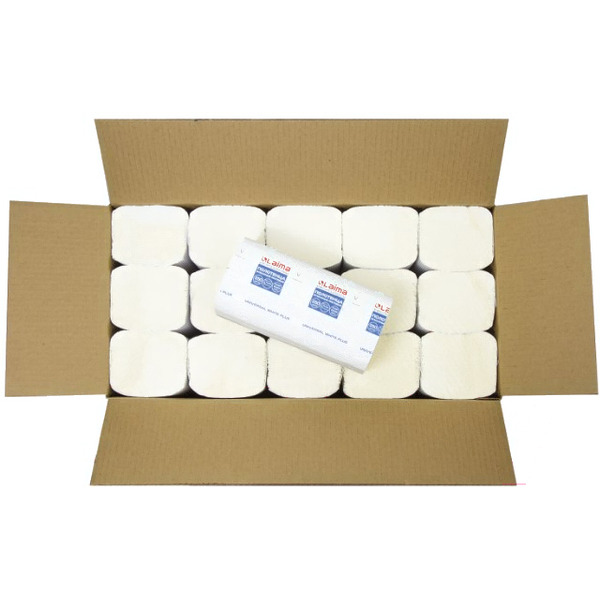Бумажные полотенца Laima UNIVERSAL WHITE PLUS 111343 (15 шт)
