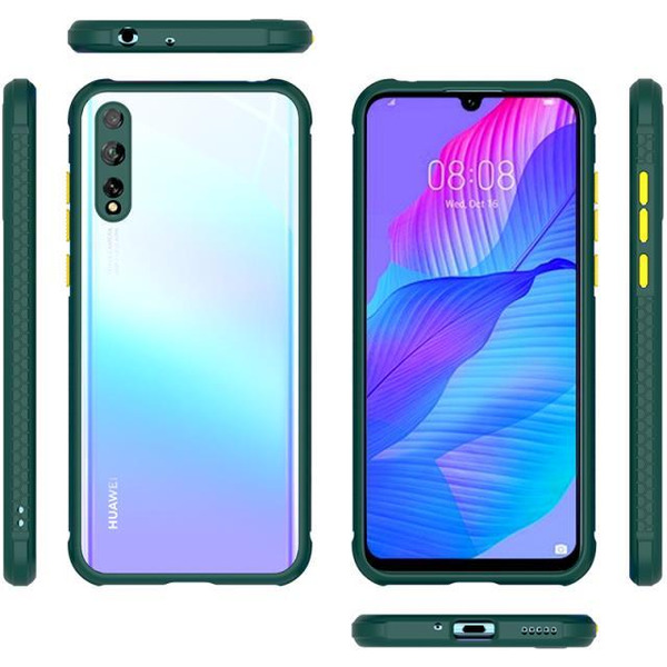 Бампер Bingo Michelin для HUAWEI Y8p Темно-зеленый