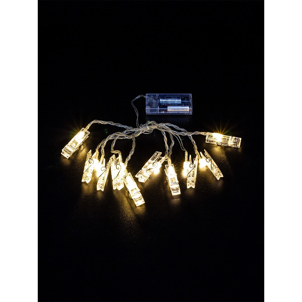 Светодиодная гирлянда ArtStyle Прищепки CL-N205WW