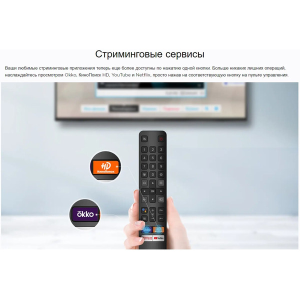 Телевизор TCL 43P615