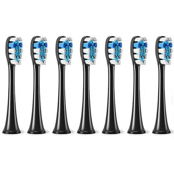 Зубная щетка Fairywill P80 (черный, 8 насадок)