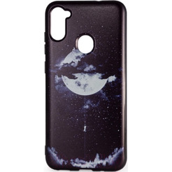 Задняя накладка CASE Print Samsung Galaxy A11 / Galaxy M11 луна в облаках