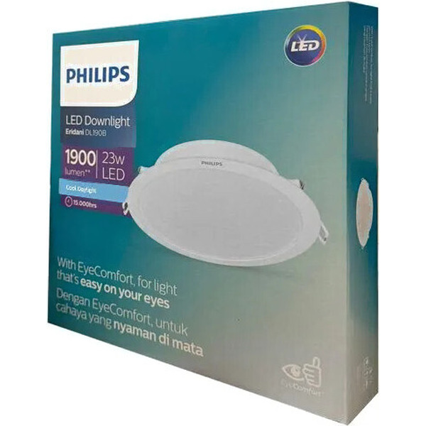 Точечный светильник Philips Eridani DL190B LED8 D125 10W 840 WH 929003281407