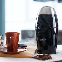 Кофемолка Аксион КМ22 (черный)