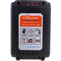 Аккумулятор Sturm SBP1802 (18В/2 Ah)