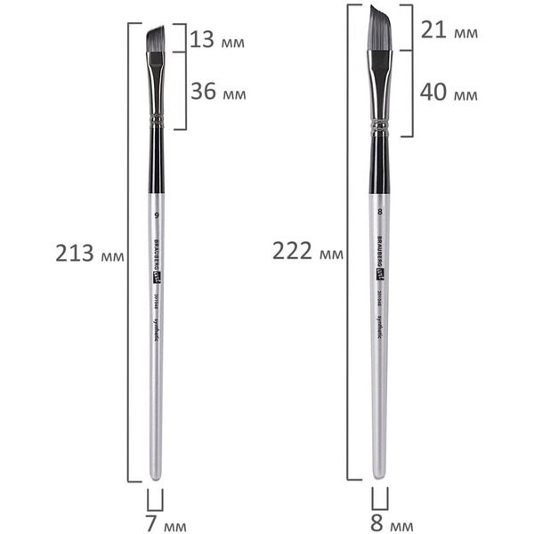 Набор кистей BRAUBERG ART DEBUT 201048 (23 шт+мастихин)