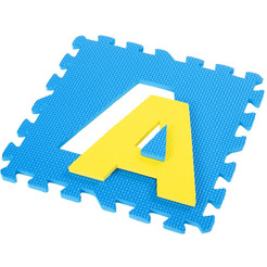 Коврик-пазл напольный ЮНЛАНДИЯ Алфавит 664657