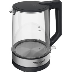 Чайник электрический Weissgauff WK 1700 EcoGlass Graphite