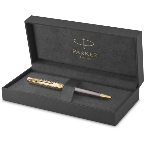 Ручка шариковая Parker Sonnet Pioneers K542 Arrow Grey GT 2201051