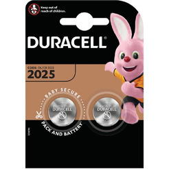 Батарейка DURACELL Lithium CR2025 2BP