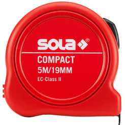 Рулетка SOLA Compact CO 5м/19мм (50500501)