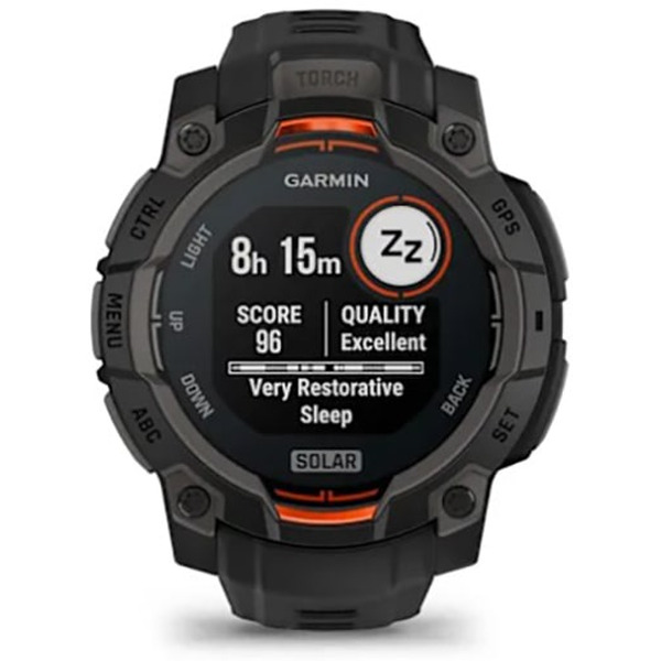Умные часы Garmin Instinct 3 Solar 45 мм (черный)