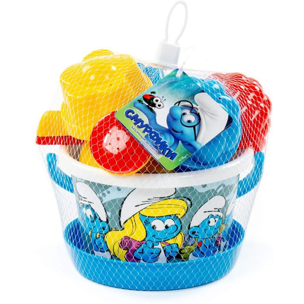 Набор игрушек для песочницы Полесье Смурфики: Затерянная деревня-6 №3 65094