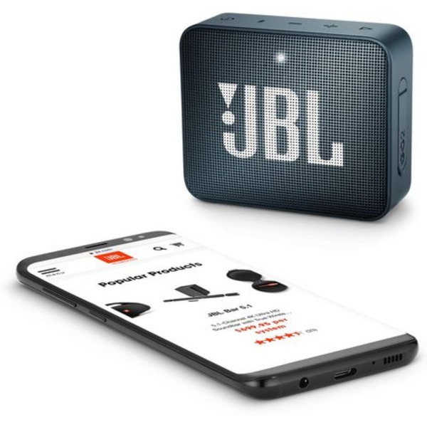 Беспроводная колонка JBL Go 2 (темно-синий)