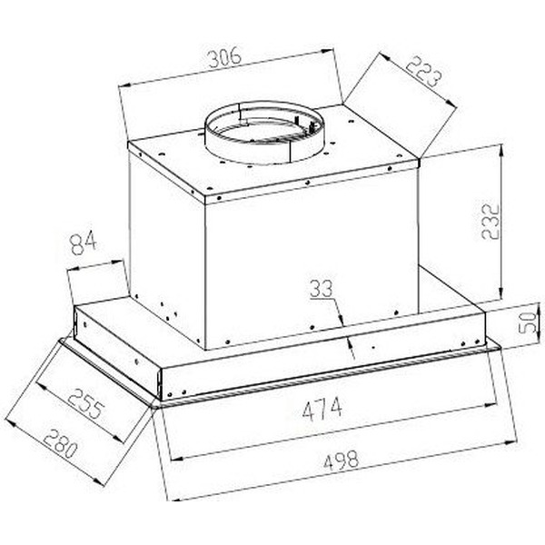 Кухонная вытяжка Schtoff Rost 50 White
